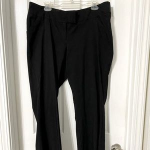 Two Hearts Maternity Black Pants- XL